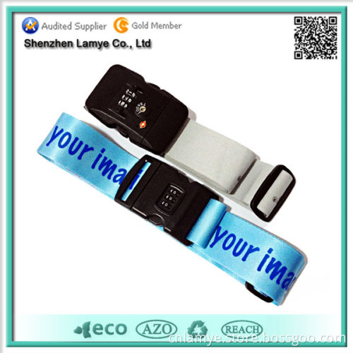 High Quality 3 Dials Combination Travel Luggage Belt
